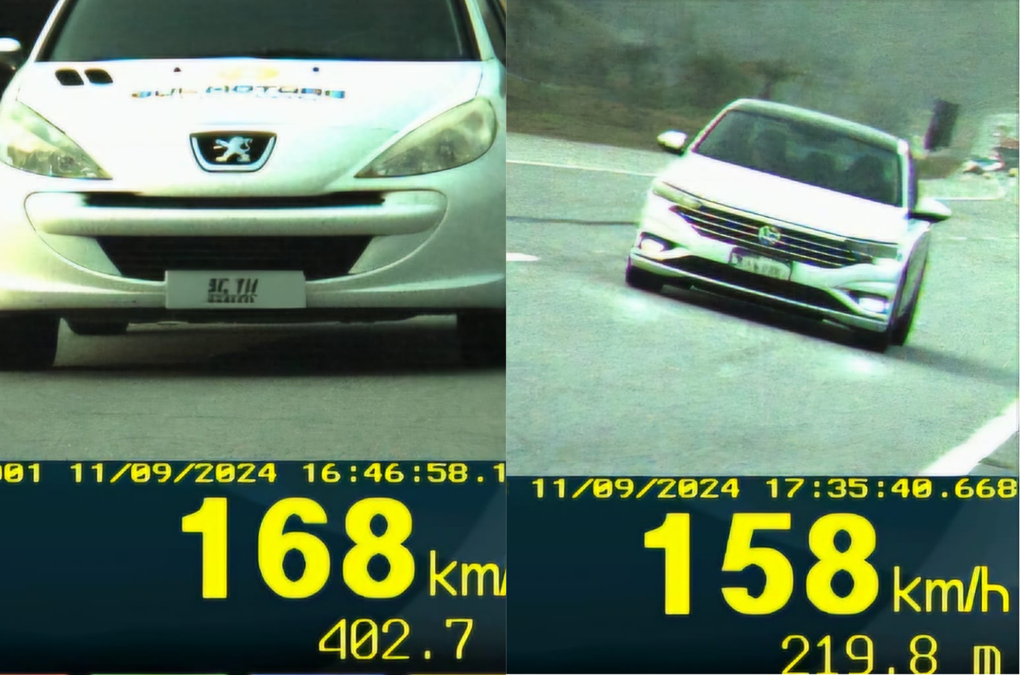 Novos abusos de velocidade são flagrados no contorno da BR-101