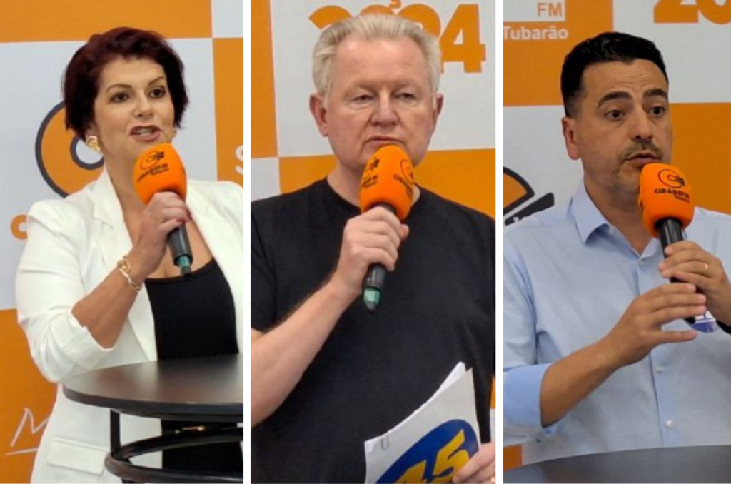 Último debate com os candidatos a prefeito em Tubarão será nesta segunda (30)