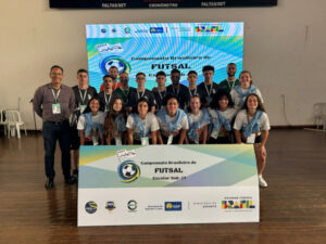 Santa Catarina disputa campeonato brasileiro de futsal escolar