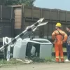 Colisão entre trêm e Carro em Criciúma