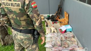 Caçadores de animais silvestres são presos em Santa Catarina