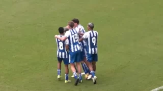 Gol do Avaí no empate contra o Criciúma, na final do Catarinense sub-15