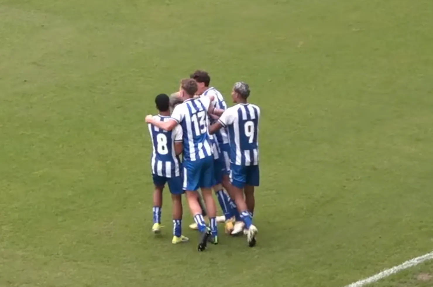 Gol do Avaí no empate contra o Criciúma, na final do Catarinense sub-15