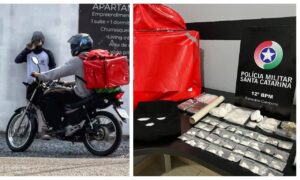 Dupla acaba presa por envolvimento em esquema de tele-entrega de drogas em Balneário Camboriú