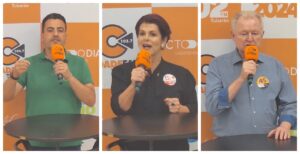 Terceiro bloco conta com respostas e comentários dos candidatos a prefeito no último debate em Tubarão