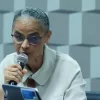 Marina Silva durante discurso