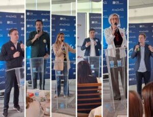 Candidatos de BC apresentaram propostas ao CDL e Sindilojas