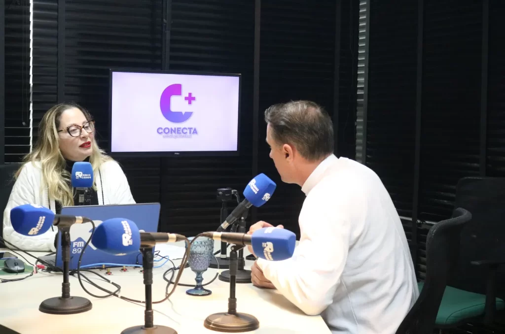 Padre Antônio Vander, durante entrevista ao Programa Conecta, da Rádio Cidade em Dia