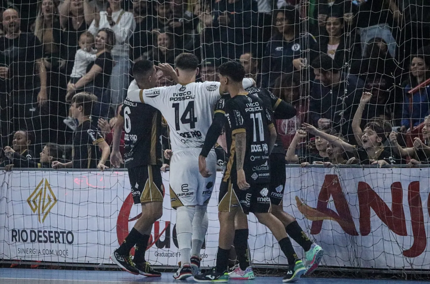 Partida do Criciúma Futsal pela Série Ouro do Catarinense