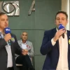 Ricardo Guidi e Vaguinho Espíndola durante debate promovido pela Rádio Cidade em Dia e Portal SCTodoDia nesta segunda-feira (09)