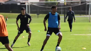 Treino do time Sub-23 do Criciúma no Centro de Treinamento Antenor Angeloni, preparando-se para o Campeonato Brasileiro de Aspirantes