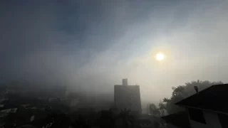 Criciúma amanhece debaixo de neblina, mas sol irá aparecer