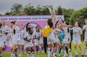 Criciúma é campeão da Copa Santa Catarina sub-15 feminina