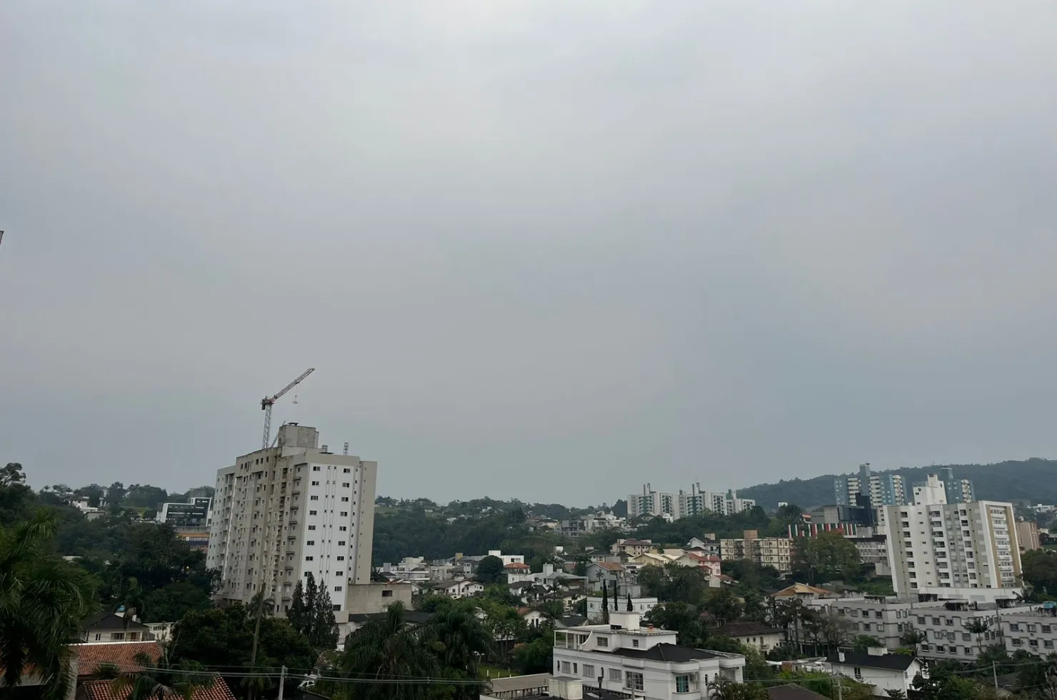 Criciúma terá fim de semana com chuva e temperaturas amenas