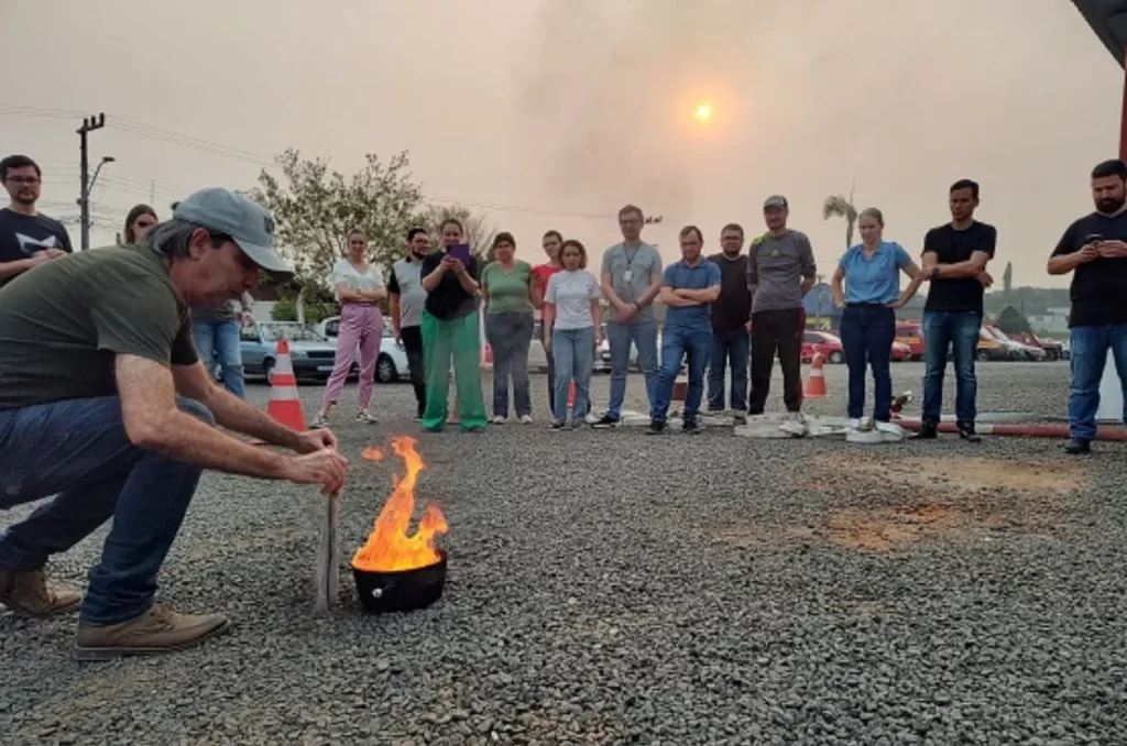 Curso de prevenção de acidentes para servidores do Poder Judiciário em Santa Catarina