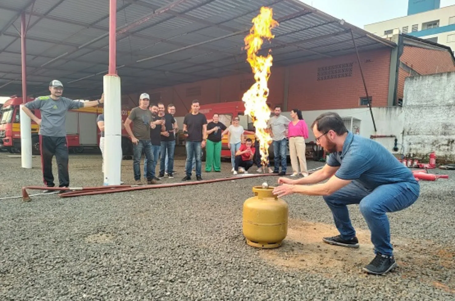 Curso de prevenção de acidentes para servidores do Poder Judiciário em Santa Catarina