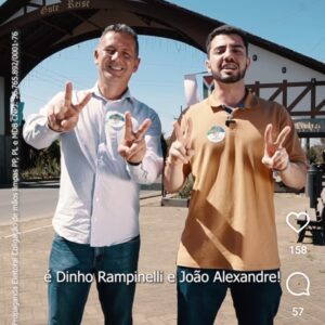 Juiz indefere pedido para Dinho tirar propaganda do ar em Forquilhinha