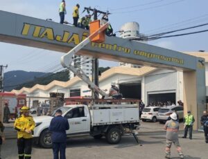 Homem leva choque de 23 mil volts em Itajaí
