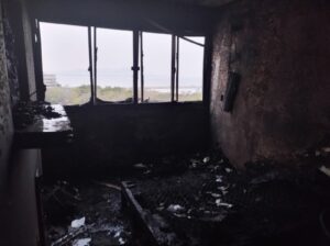 Incêndio em apartamento de Florianópolis deixa uma vítima fatal