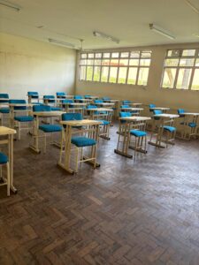 Alunos da escola Maria Emília Rocha mudam para o Cettal durante reforma