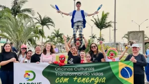 Alunos do Parque Diamante se destacam em desfile cívico em Capivari