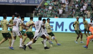Assustado, Criciúma é dominado e toma 5 a 0 do Palmeiras, em SP
