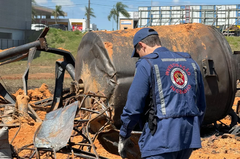 Incêndio na indústria química em Criciúma já tem causa apontada pelos Bombeiros