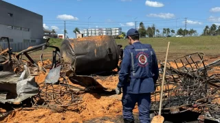 Incêndio na indústria química em Criciúma já tem causa apontada pelos Bombeiros