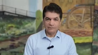 Clésio Salvaro durante vídeo falando sobre a Operação Caronte