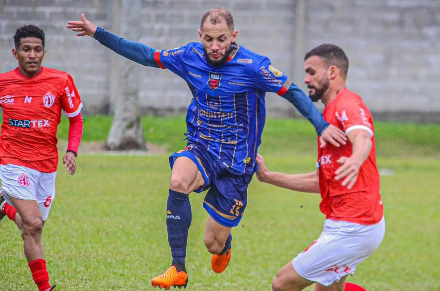 Primeiro jogo da Final da LARM 2024, entre Metropolitano e Içara, no Estádio Darci Marini, em Nova Veneza