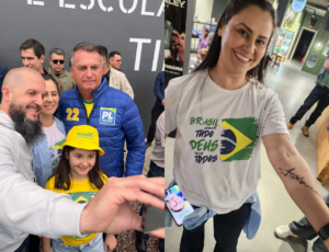 Quem é a criciumense que tatuou a assinatura de Jair Bolsonaro?