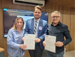 Osmar Teixeira participa de sabatina em Itajaí