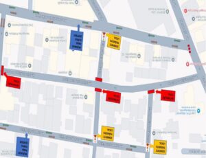 Obras afetam o trânsito em Navegantes