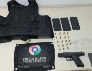PM prende trio armado em Araranguá