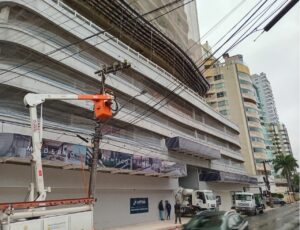 Parte de Itajaí amanheceu sem luz nesta quinta-feira