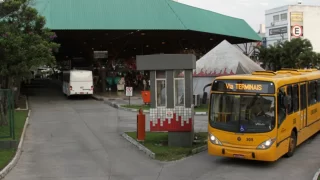 Pátio de ônibus do transporte público é alvo de furto em Criciúma