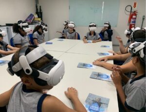 Projeto Circuito Água usa realidade virtual em Joinville