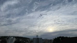 Quarta-feira de sol e com tempo agradável em Criciúma