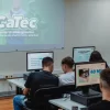 Aulas dos cursos do CaTec, ministradas em Santa Catarina