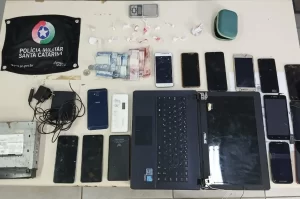 Três são presos durante ação policial em Criciúma