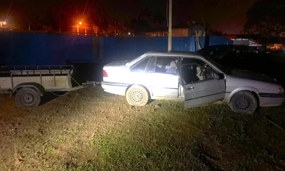 Furto em obra de Centro Comunitário é frustrado por ação policial em Criciúma