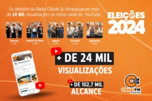 Debates da Rádio Cidade já alcançaram mais de 100 mil pessoas
