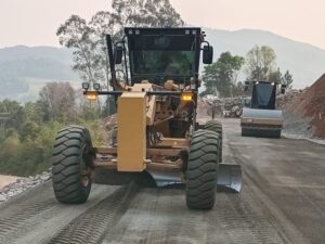 SC-465 recebe nova camada de asfalto pelo Programa Estrada Boa