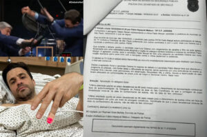 Pablo Marçal registra B.O. contra Datena após agressão em debate