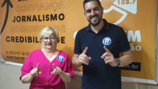 "Sinto uma esperança bastante grande", diz candidata à Prefeitura de Capivari de Baixo