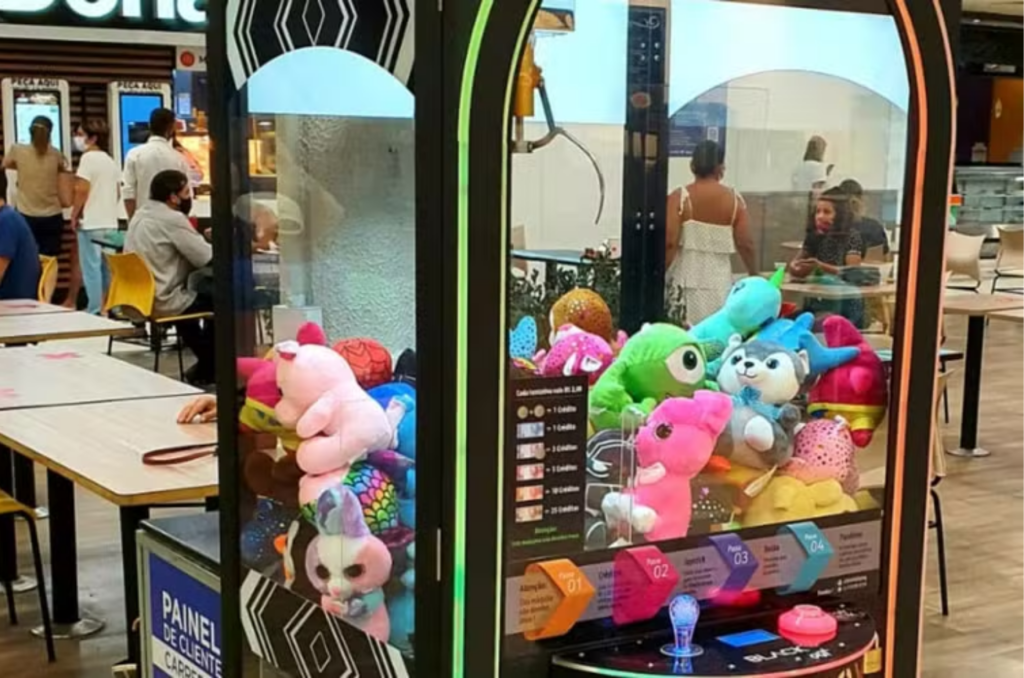 Máquina de pelúcia é jogo de azar?