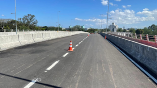 Sinalização da ponte Stélio Cascaes Boabaid e acessos serão concluídas nesta quarta (18)