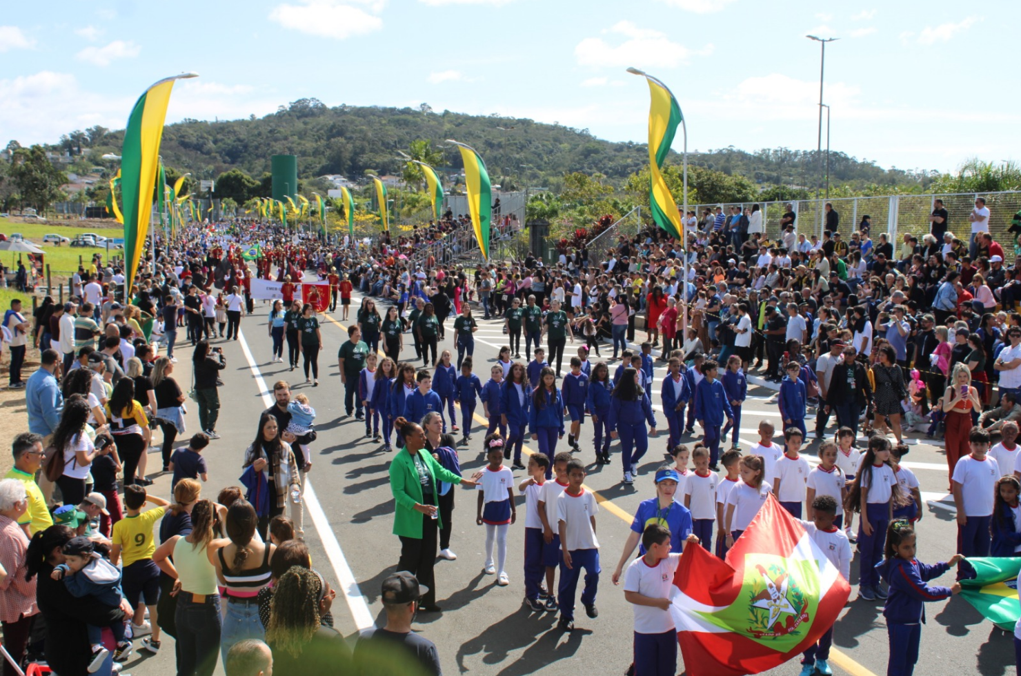 Veja como fica o trânsito de Criciúma com o Desfile Cívico