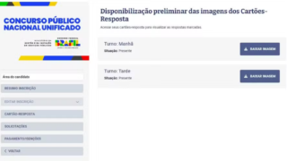 Cartões de resposta do "Enem dos Concursos" é divulgado