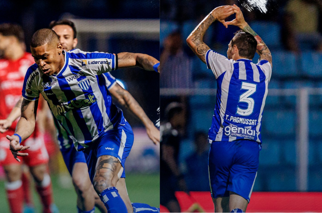 Hygor e Tiago Pagnussat marcam e garante os três pontos para a equipe da capital